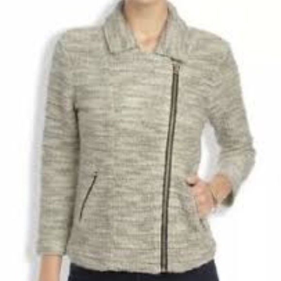 Lucky Brand Sweaters - Lucky Brand Women's Marled Moto Sweater - NWT